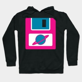 Floppy Disk - Hot Pink Hoodie